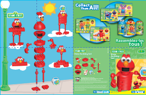 Manual K'nex set 85501 Sesame Street Elmo