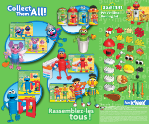 Manual K'nex set 85019 Sesame Street Elmos pet vet