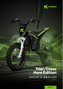 Manuál Kuberg Cross Hero Edition (2022) Motocykl