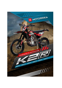 Руководство Motorrika K2R 300 EFE Мотоцикл
