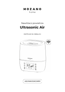 Instrukcja Mozano NAW 03 Ultrasonic Air Nawilżacz