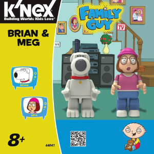 Manual K'nex set 44041 Family Guy Brian & Meg