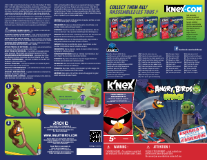 Manual K'nex set 72006 Angry Birds Cosmic Bubbles vs. Medium minion pig