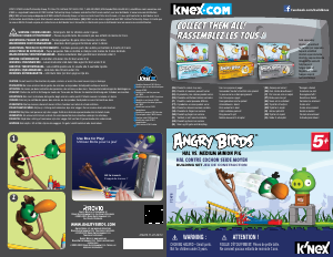Manual K'nex set 72478 Angry Birds Hal vs. Medium minion pig