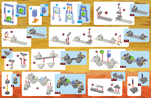Manual K'nex set 72549 Angry Birds Hogs on Mars
