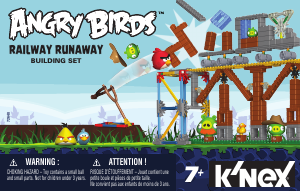 Manual K'nex set 72640 Angry Birds Railway runaway