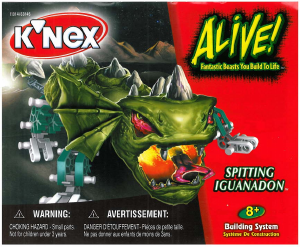 Manual K'nex set 11014 Alive! Spitting iguanadon