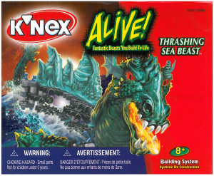 Manual K'nex set 11037 Alive! Thrashing sea beast