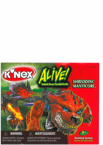Manual K'nex set 11039 Alive! Shredding manticore