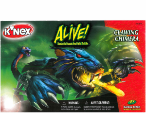 Manual K'nex set 11505 Alive! Clawing chimera