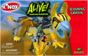 Manual K'nex set 11507 Alive! Slashing griffin