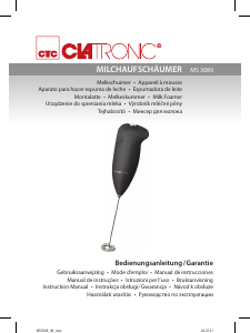 Használati útmutató Clatronic MS 3089 Tejhabosító
