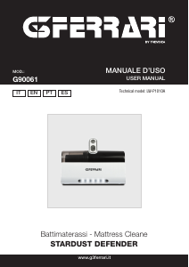 Manuale G3 Ferrari G90061 Stardust Defender Pulitore per materassi