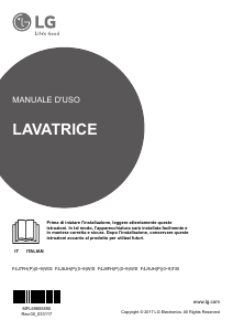 Manuale LG F4J8FH2W Lavatrice