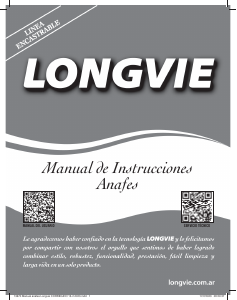 Manual de uso Longvie A6600RG Placa