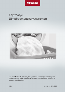 Käyttöohje Miele TWL680WP 125 Gala Edition Kuivausrumpu