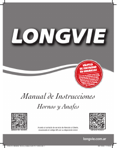 Manual de uso Longvie H14600G Horno
