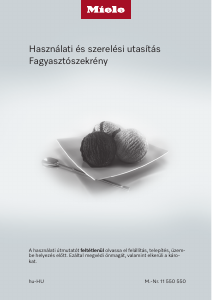 Használati útmutató Miele F 2813 Vi Fagyasztó