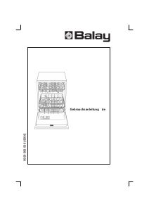 Bedienungsanleitung Balay SE5BY55 Geschirrspüler