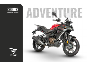 Manual de uso VOGE 300DS Motocicleta
