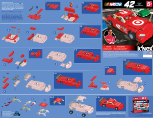 Manual K'nex set 36006 Nascar Target car
