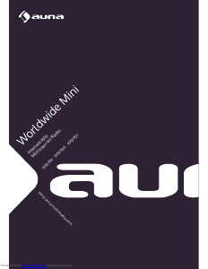 Handleiding Auna 10031919 Worldwide Mini Radio