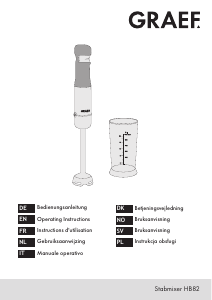 Manual Graef HB 82 Hand Blender