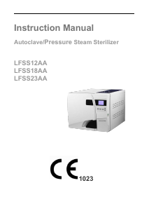 Manual LAFOMED LFSS12AA Autoclave