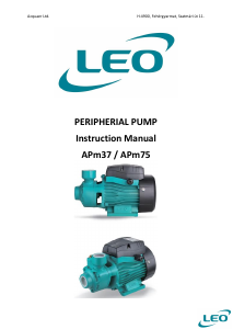 Handleiding LEO APm37 Waterpomp