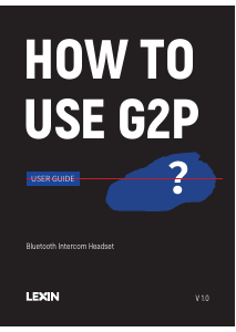 Handleiding LEXIN G2P Headset