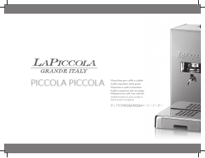 Руководство La Piccola Piccola Piccola Кофе-машина