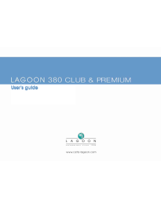 Handleiding Lagoon 380 Club Boot