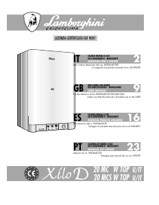 Manuale Lamborghini Xilo D 20 MCS W TOP U/IT Caldaia per riscaldamento centralizzato