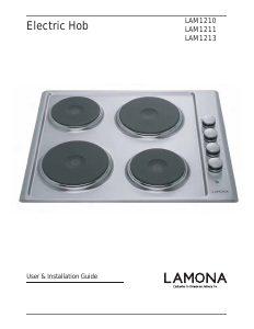 Handleiding Lamona LAM1213 Kookplaat