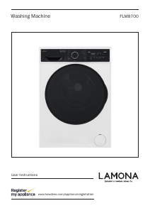 Handleiding Lamona FLM8700 Wasmachine