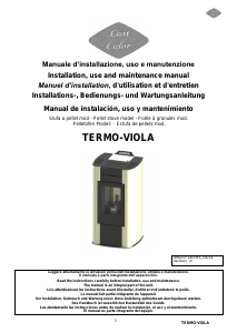 Handleiding Last Calor Termo-Viola Pelletkachel