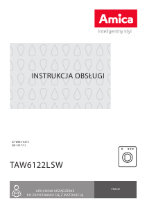 Instrukcja Amica TAW 6122 LSW Pralka