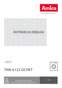 Instrukcja Amica TAW 6123 DCiWT Pralka