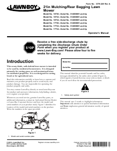 Manual Lawn-Boy 17732 Lawn Mower