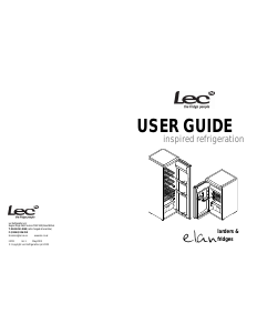 Handleiding Lec Elan Koelkast