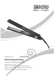 Instrukcja Unold 87645 Premium Line Prostownica