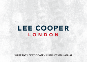 Manual Lee Cooper LC07859.351 Watch
