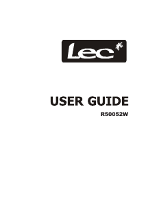 Handleiding Lec R50052W Koelkast