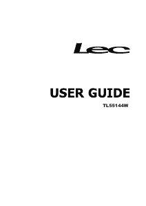 Handleiding Lec TL55144 Koelkast