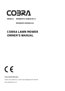 Handleiding Cobra MX534SPH Grasmaaier