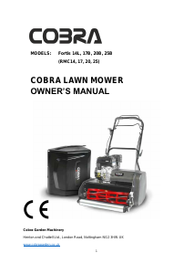 Handleiding Cobra Fortis 14L Grasmaaier