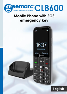 Handleiding Geemarc CL8600 Mobiele telefoon