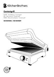 Mode d’emploi KitchenBrothers KB1004089 Grill