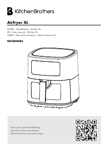 Mode d’emploi KitchenBrothers KB1004085 Friteuse