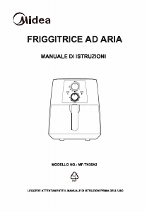 Manuale Midea MF-TN35A2 Friggitrice